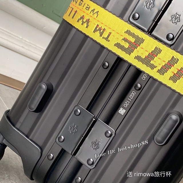 RIMOWA行李箱四輪拉杆箱 日默瓦RIMOWA聯名Off-White行李箱四輪拉杆箱旅行箱 gdx1391